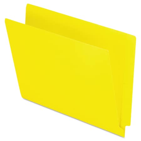Pendaflex Colored End Tab Folders, Letter Size, Yellow, PK100 H110DY